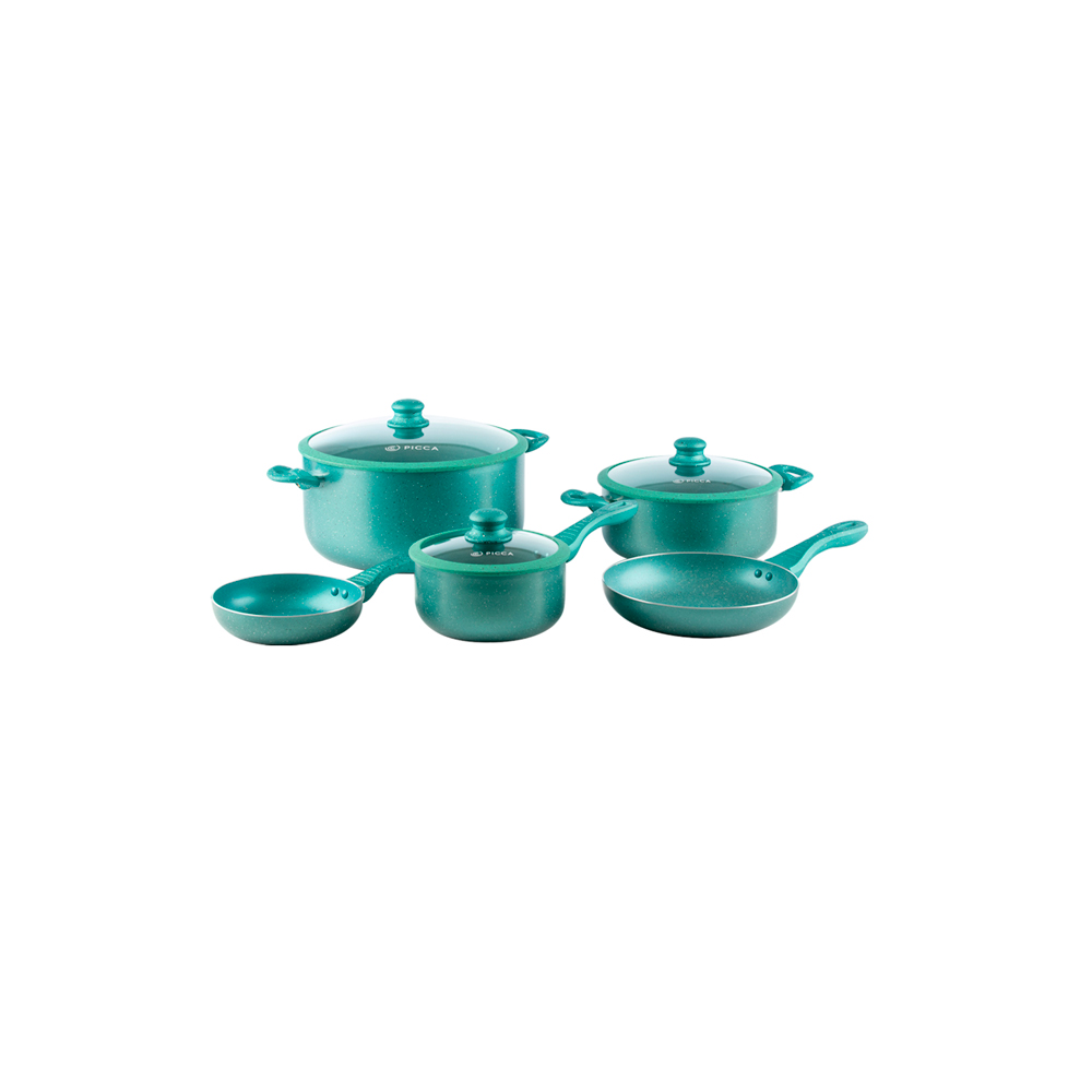 Bateria de cocina PICCA GRAVINA Turqueza