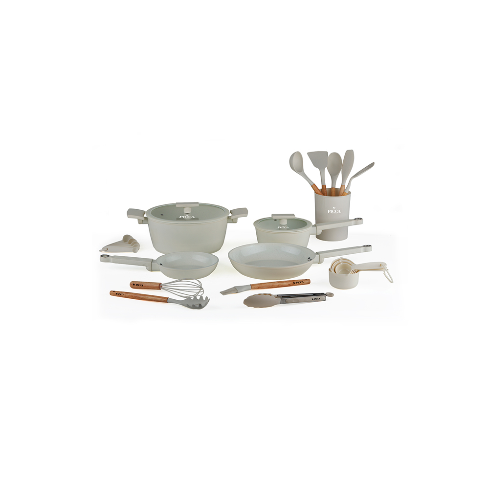 Bateria de cocina PICCA FIORI CREMA