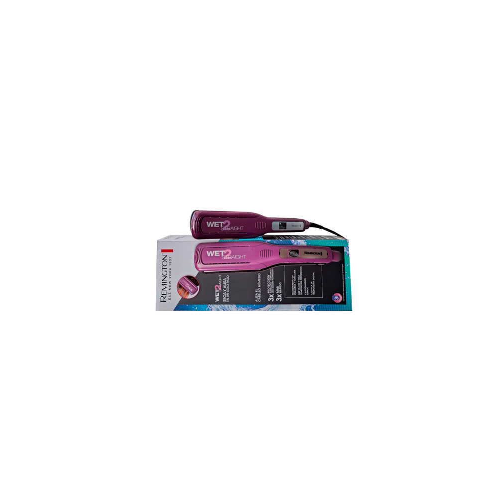 Plancha de Pelo REMIGTON Pelo Mojado-Seco s8001p