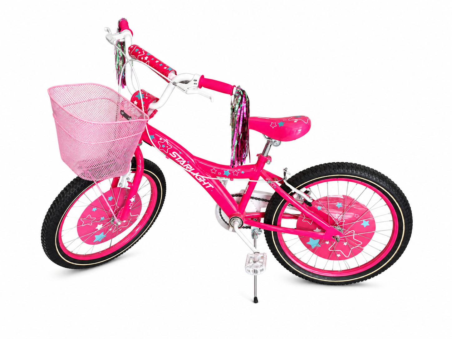 Bicicleta STAR20 LIDERBIKE Niña con canasta