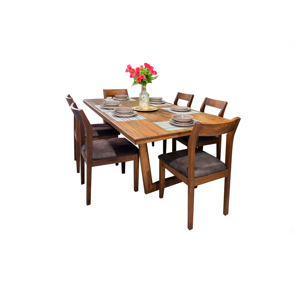 Amueblado de Comedor PRIMIUN ALASKA 6 sillas