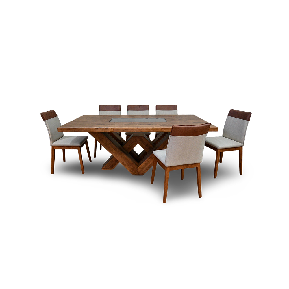 Amueblado de Comedor PRIMIUN WINDSOR 6 sillas