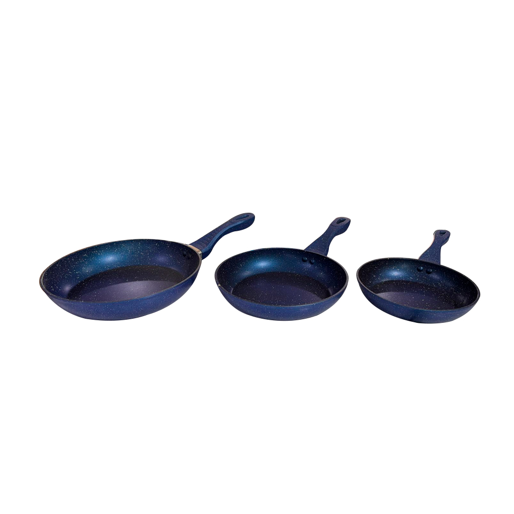 Juego de Sartenes PICCA PI003SSMA MARMOL azul